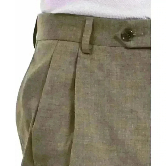 Ralph Lauren Mens 38W X 34L Pleated Dress Pants - Picture 6 of 10